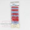 Eurostil 00911 Dauercsavaró: rövid (piros-kék) 12db/csomag