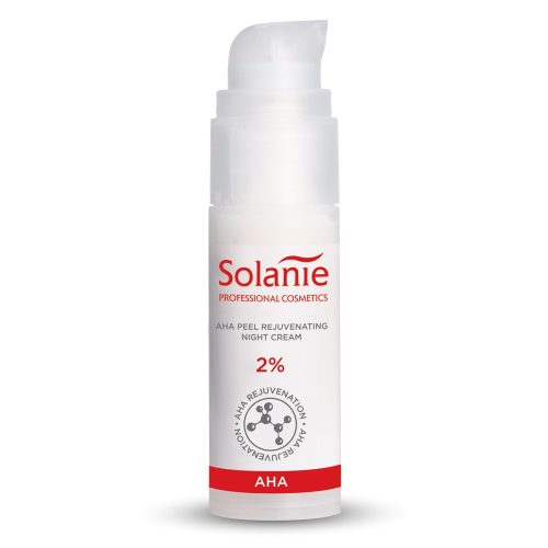 Solanie AHA peel bőrfiatalító éjszakai krém 30ml