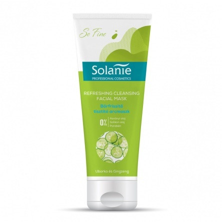 Solanie So Fine Bőrfrissítő tisztító arcmaszk 125ml*