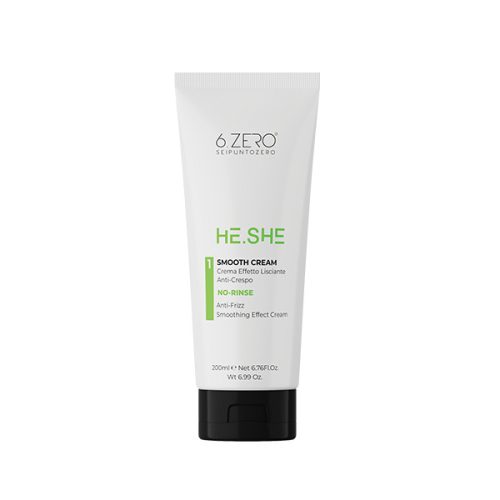 6.ZERO He.She Smooth Cream - hajkisimító krém 200 ml