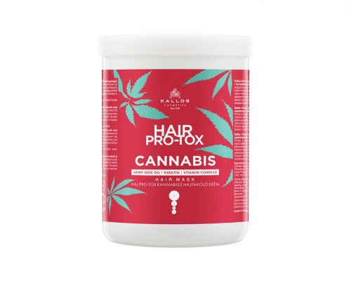 Kallos KJMN hair pro-tox cannabis pakoló 1000ml