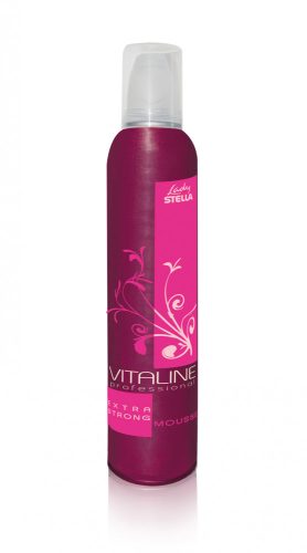 Vitaline Pink Hajformázó hajhab extra erős 300ml