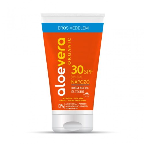 Eredeti Aloe Vera SPF30 napozó krém arcra és testre 150ml