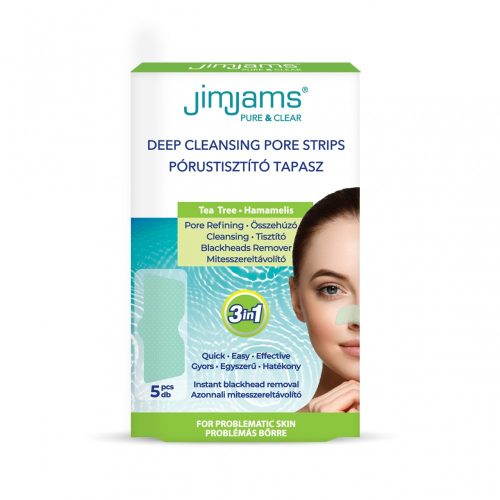 JimJams Pure & Clear Pórustisztító tapasz 5db  JJ3028