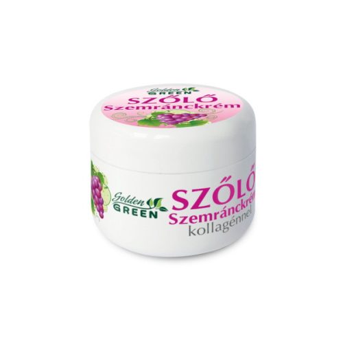 Golden Green Szőlő Szemránckrém kollagénnel 30ml