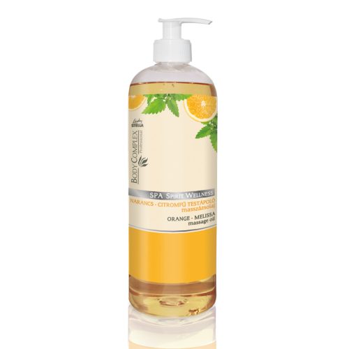 Lady Stella Spa Spirit Wellness Narancs-Citromfű  Masszázsolaj 1000 ml