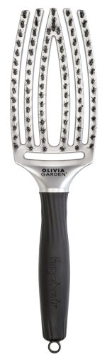 Olivia Garden Fingerbrush Care Iconic Silver