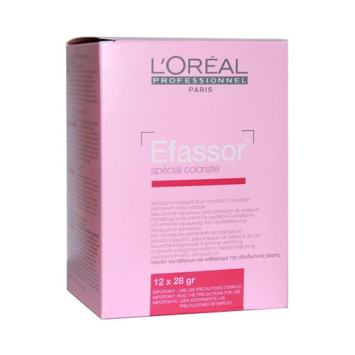 Loréal Efassor - festett hajszín eltávolító por 12*28g/dob.